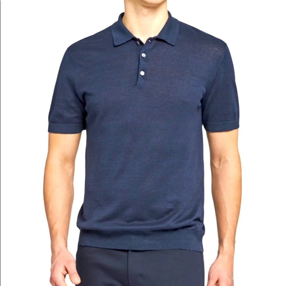 Theory - Basic Short Sleeve Polo Shirt